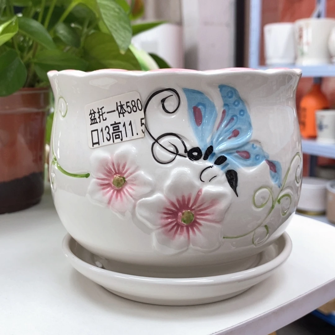@陶瓷花盆@@5580