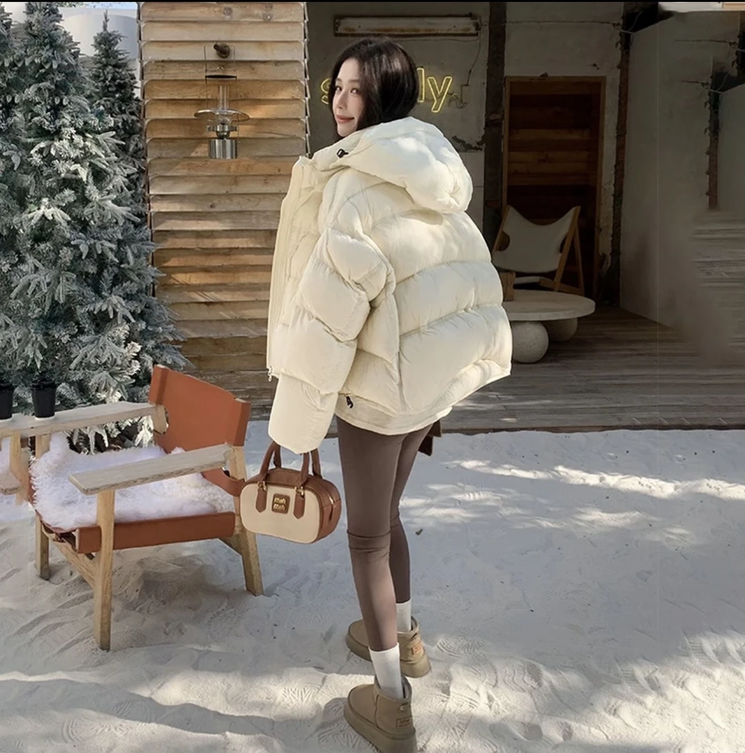 ZZ · Studio 8806 90鸭绒泡芙羽绒 帽子可拆卸冬季外套