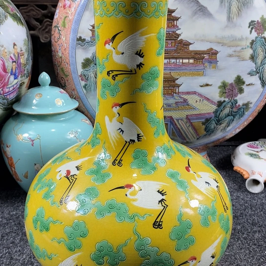 古***梦其他陶手工手绘陶瓷摆件工艺品