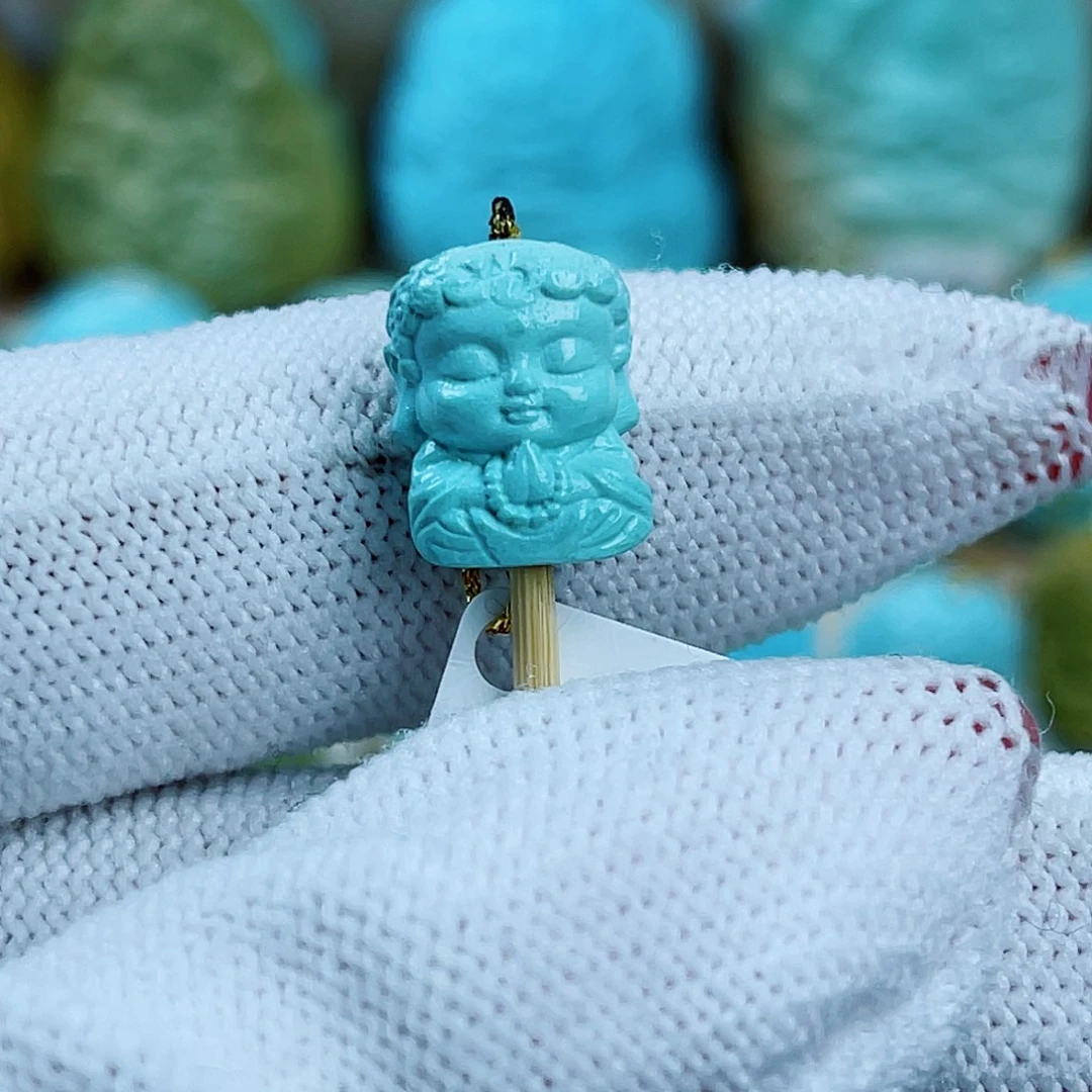 绿松石未镶嵌珠宝奇石