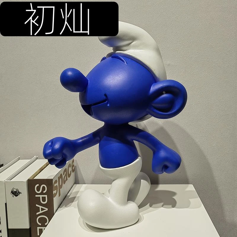 蓝精灵客厅家居客厅桌面摆件电视柜办公桌面装饰店铺饰品