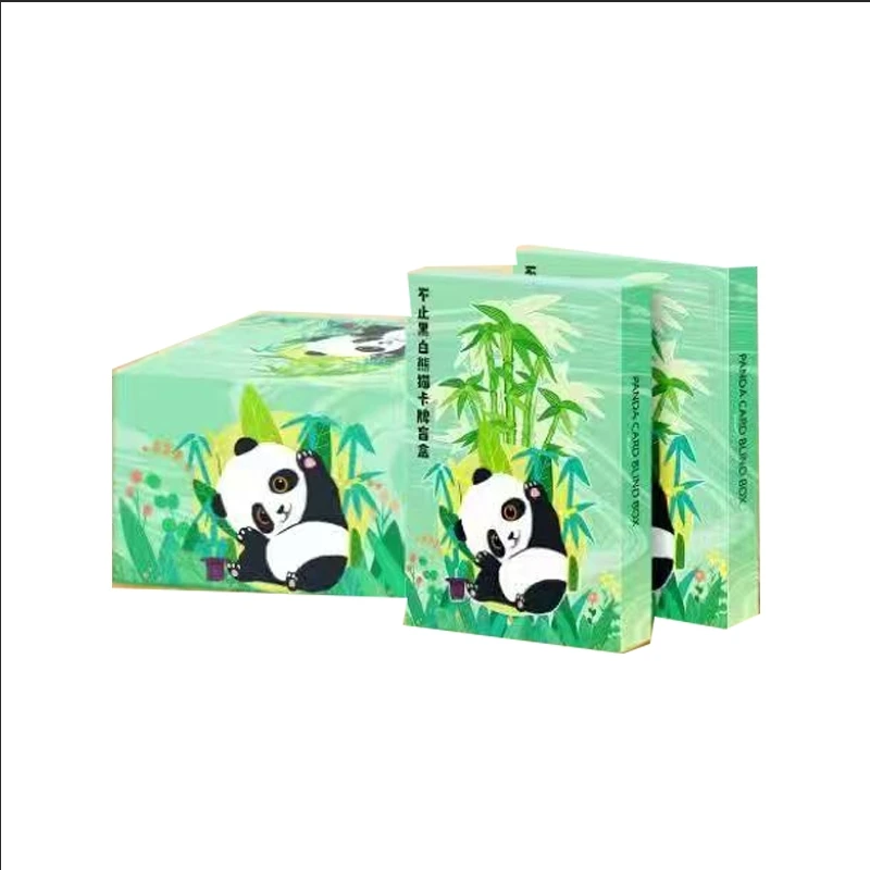 无品牌【官方正版】卡韵文化 不止黑白·熊猫收藏卡牌盲袋 代拆卡