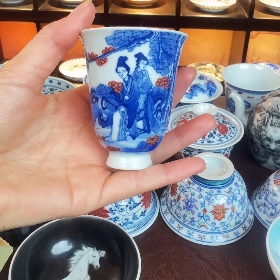 景德镇陶瓷手绘作品