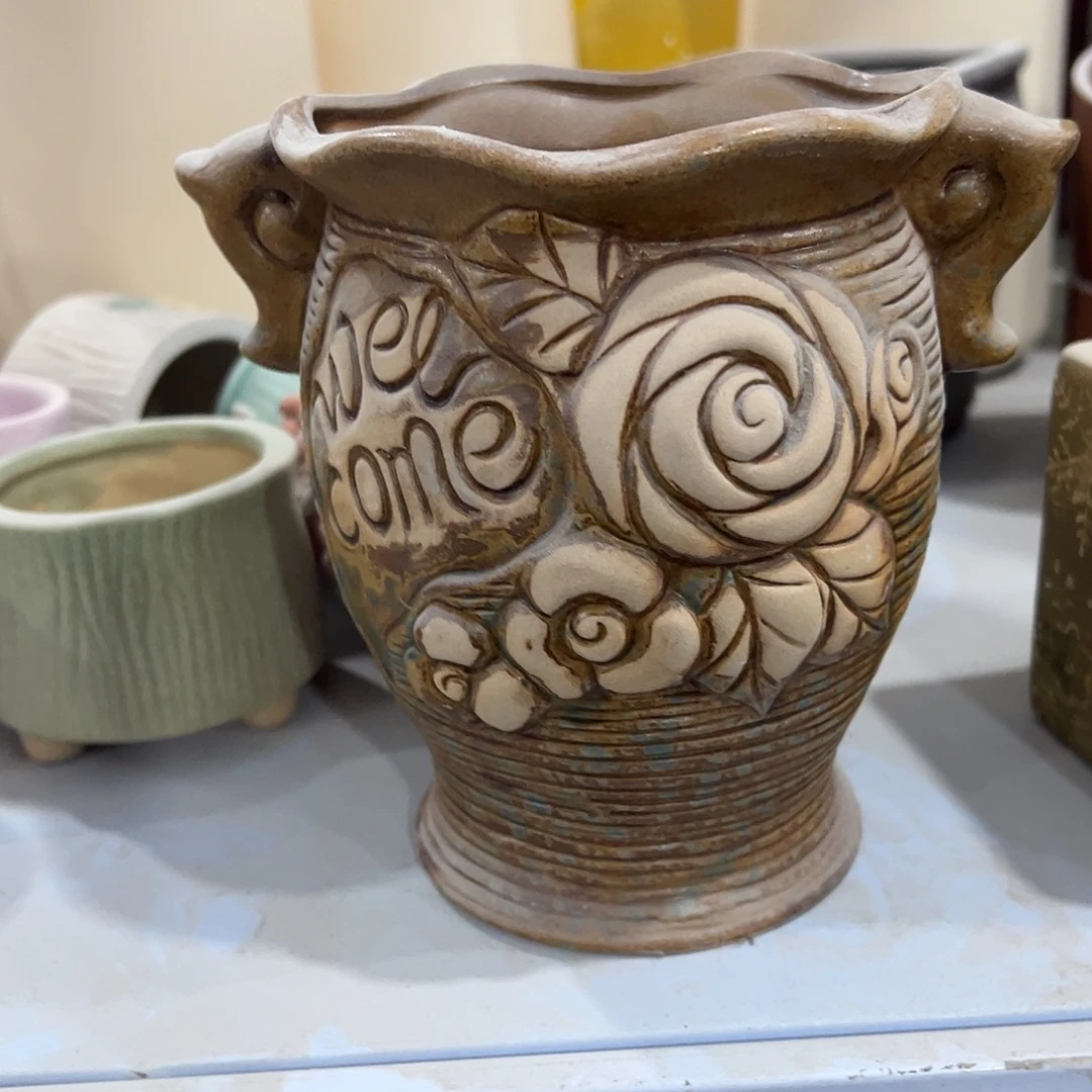有孔陶瓷花盆，满10米包邮发货