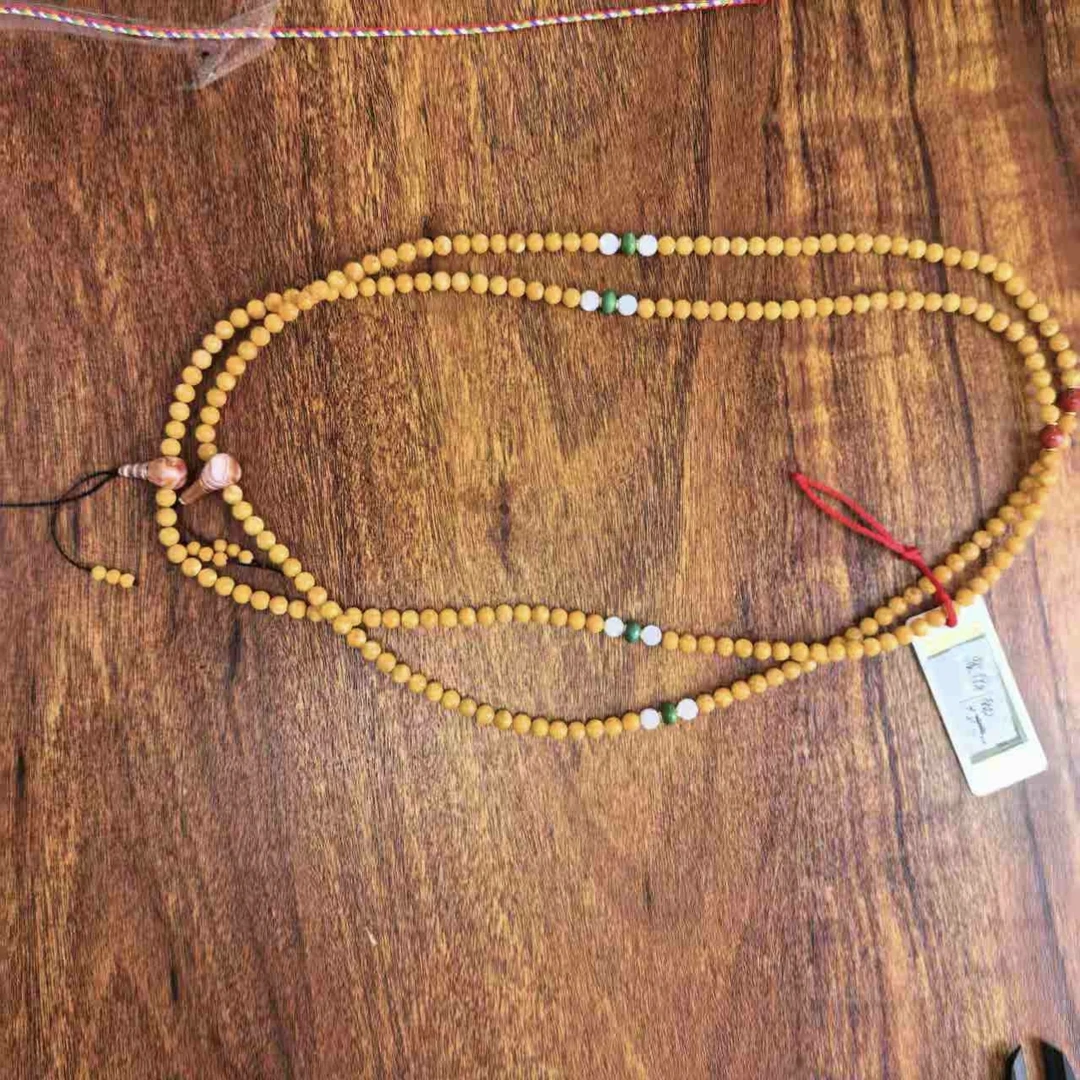 ML07009 老蜜蜡 精品红玛瑙三通108 脖挂 —CA