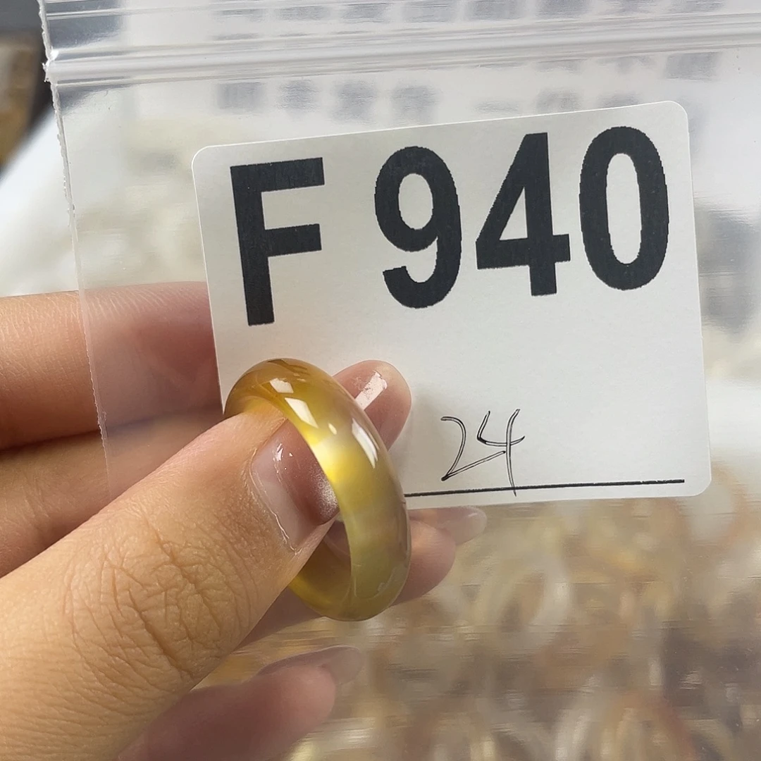 玛瑙/玉髓戒指合金940
