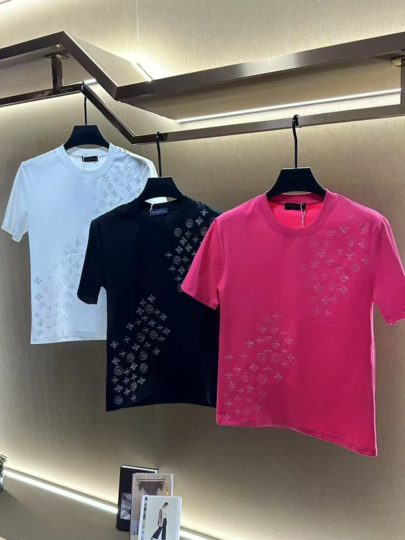 新款上新蛇休闲年限定刺绣轻奢百搭男士短袖（83231）高奢