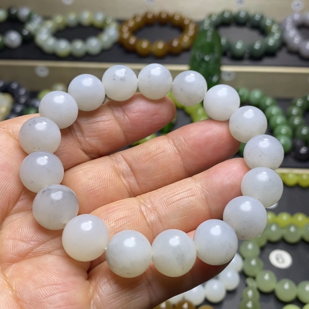 和田玉手串未镶嵌