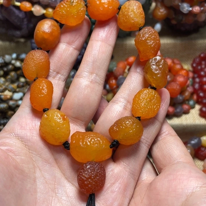 玛瑙/玉髓未镶嵌手链