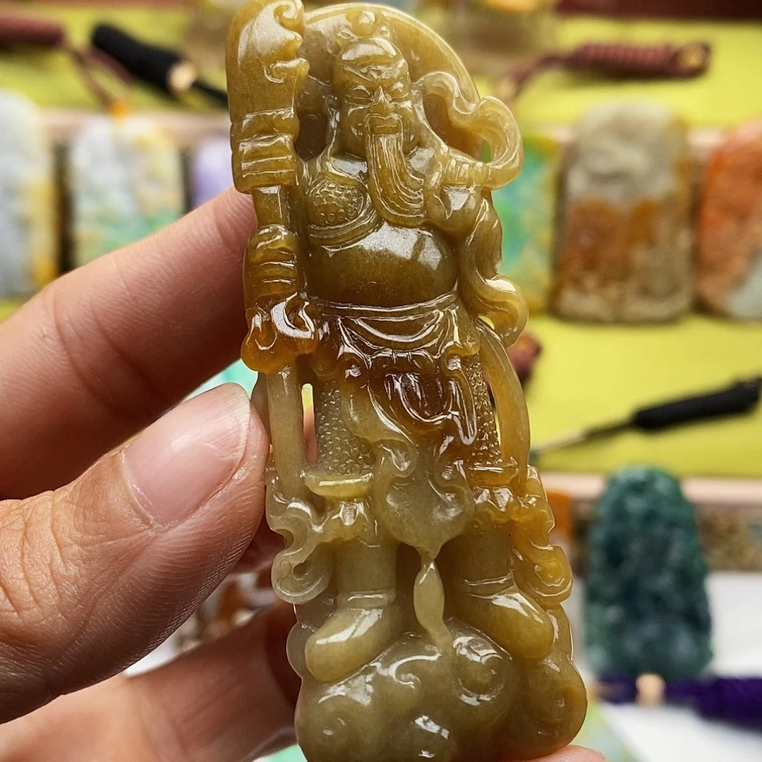 颈饰未镶嵌翡翠翡翠A货一物一证福利款