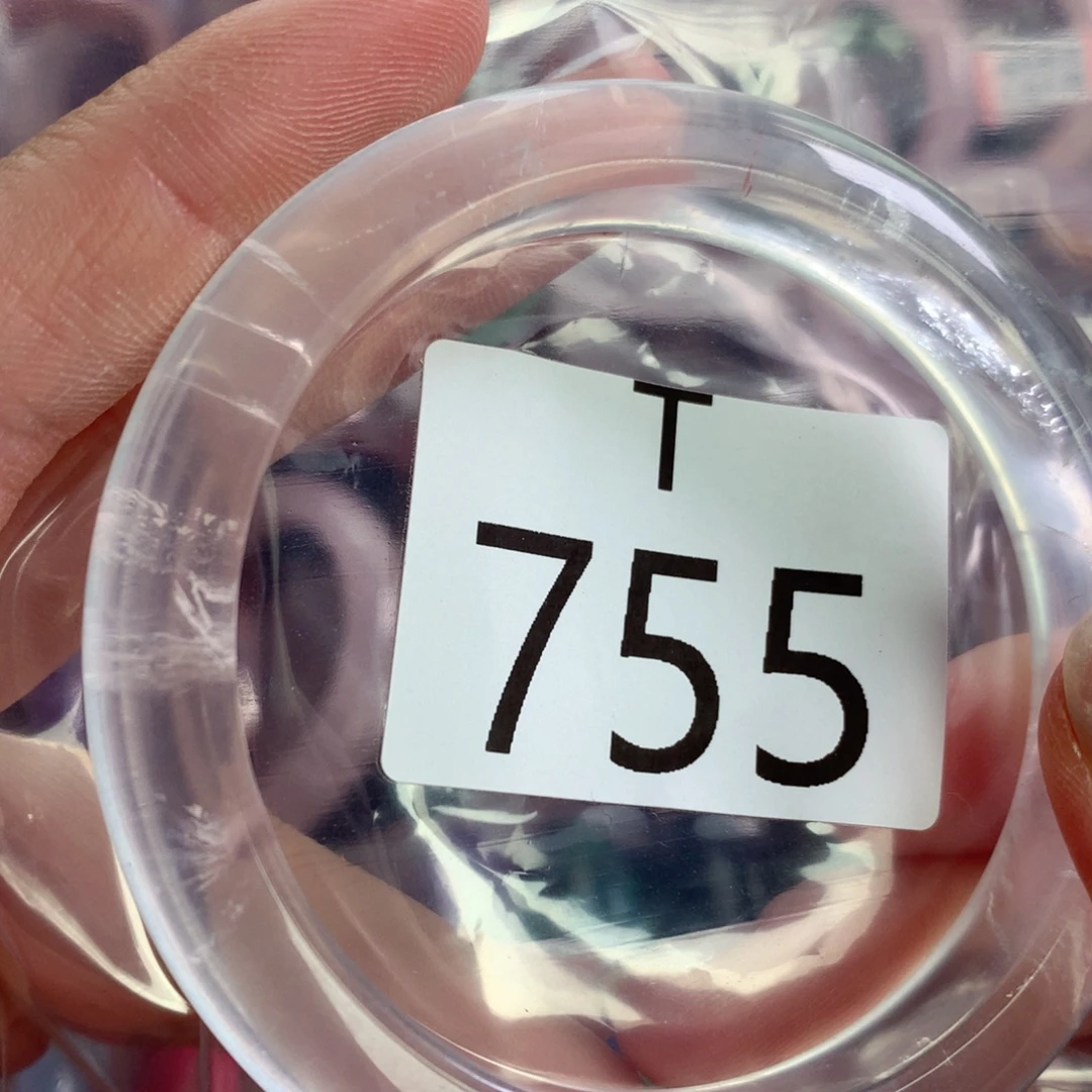 水晶珠宝半成品未镶嵌水晶手镯755-57