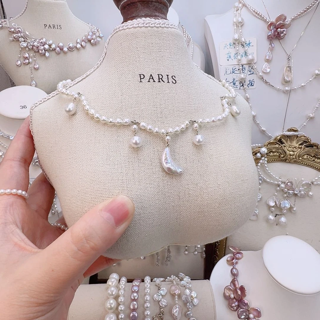 未镶嵌耳饰淡水珍珠