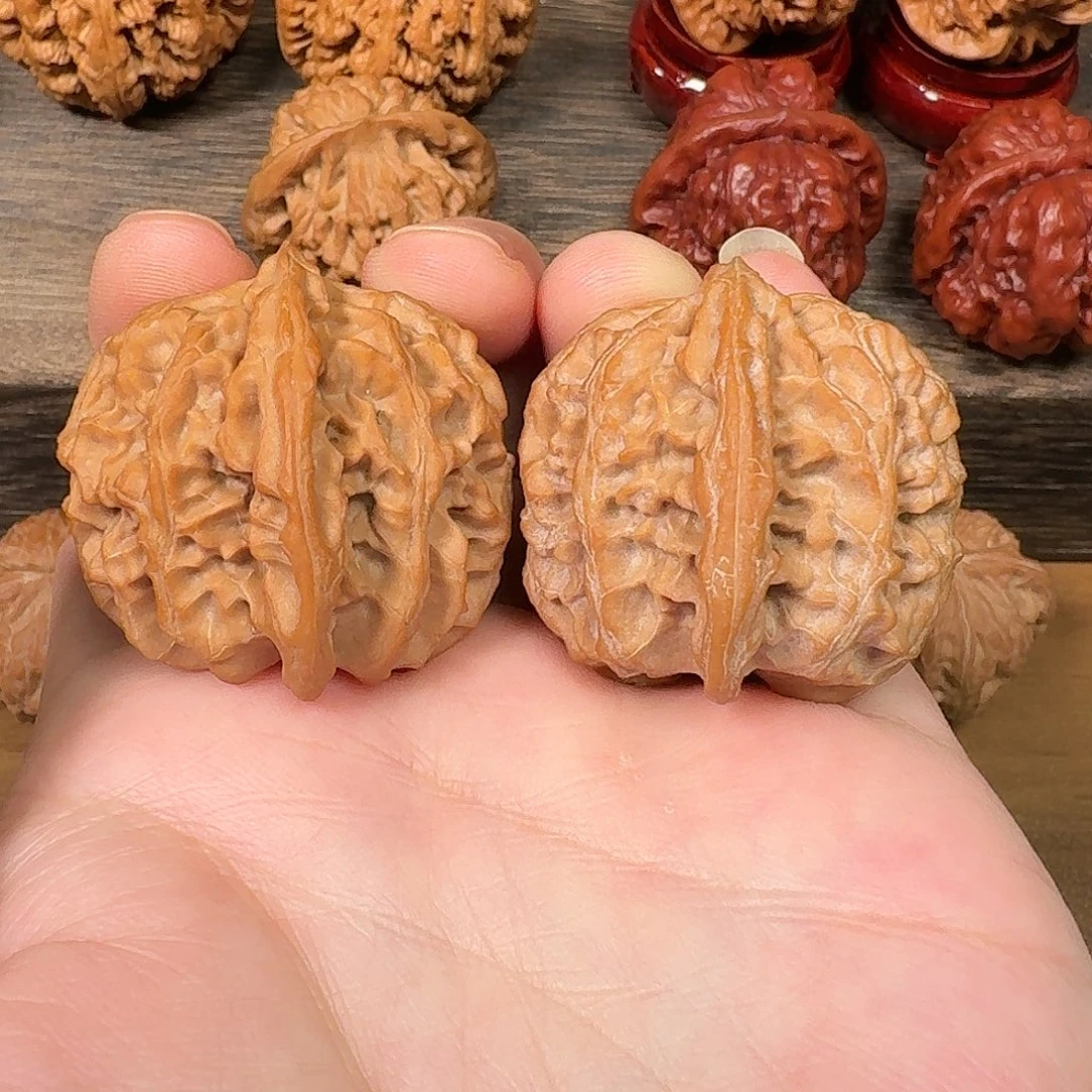 把件桃核38 尺寸全品苹果园