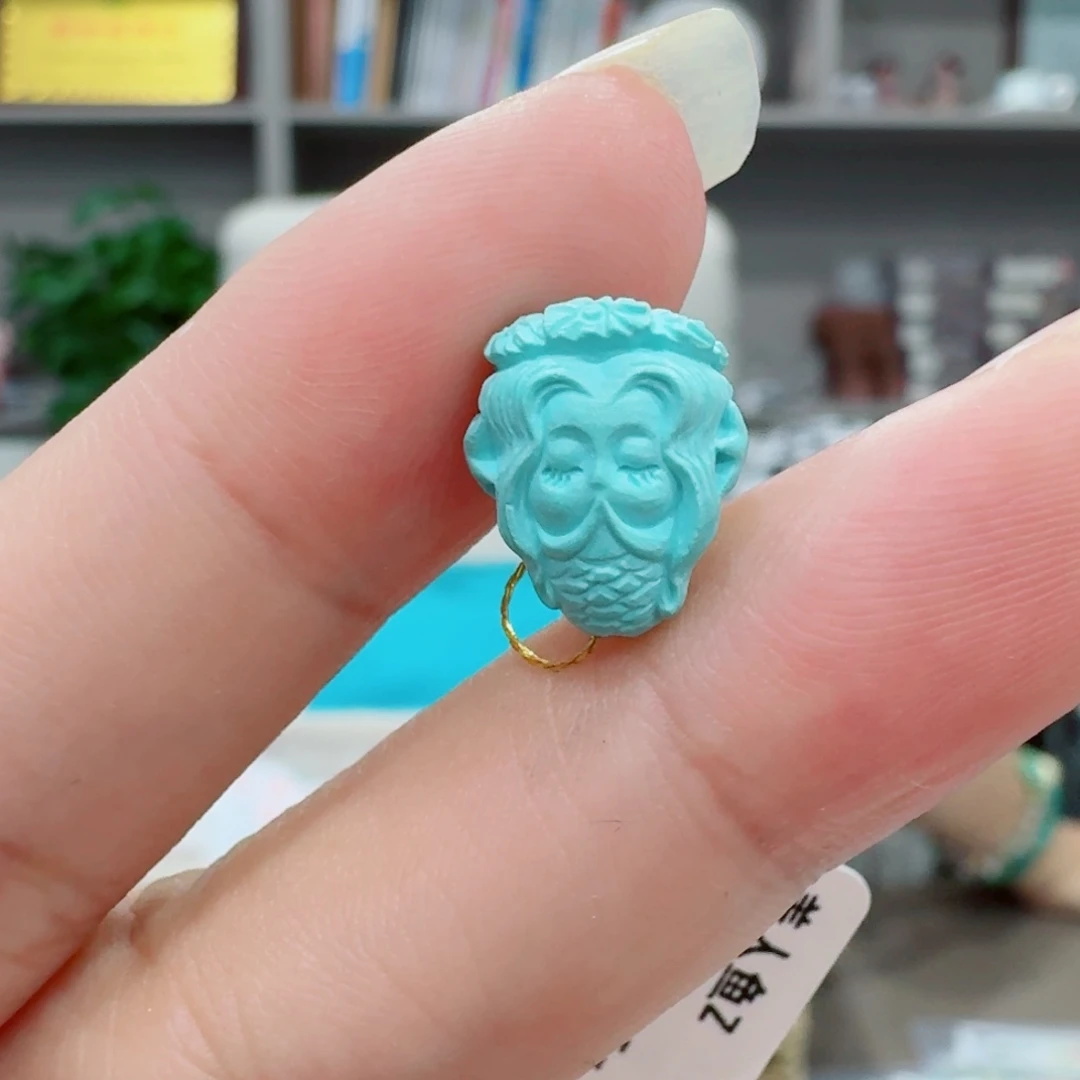 未镶嵌绿松石珠宝奇石