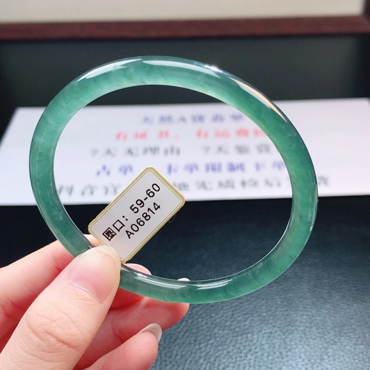翡翠未镶嵌手镯翡翠手镯61