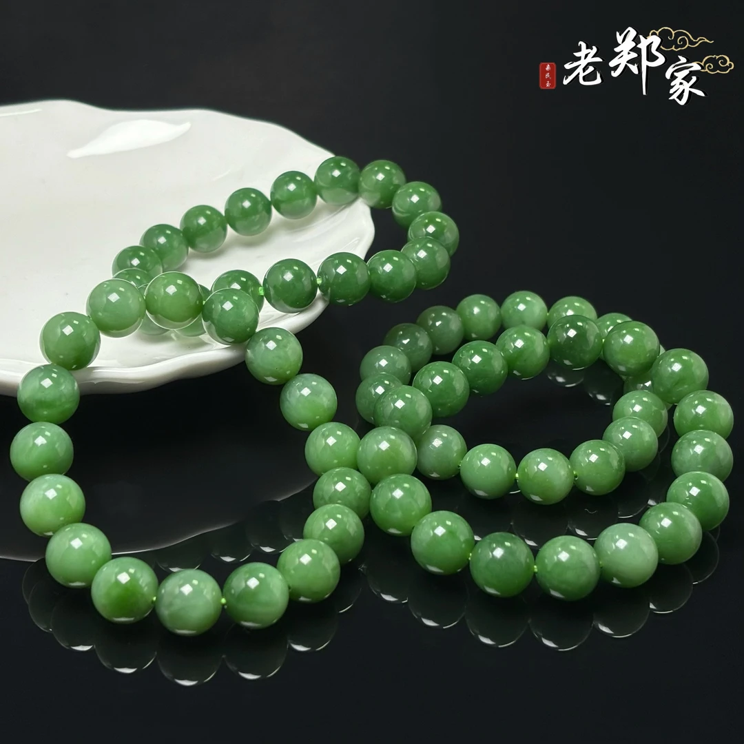【老郑家】和田玉手串 约11mm+ (多样性发1件)