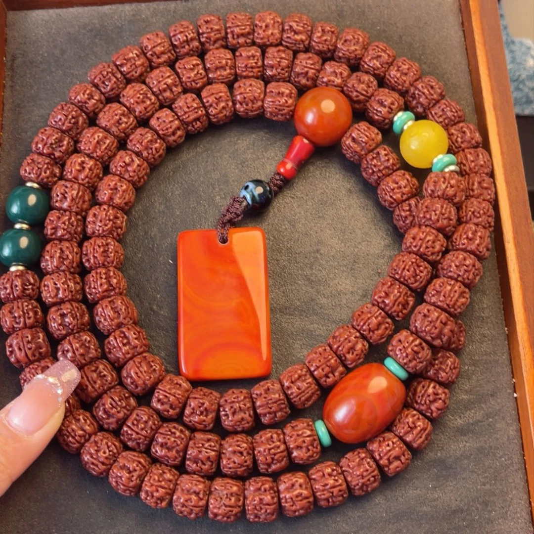 金刚菩提吊坠藏式直切一代龙