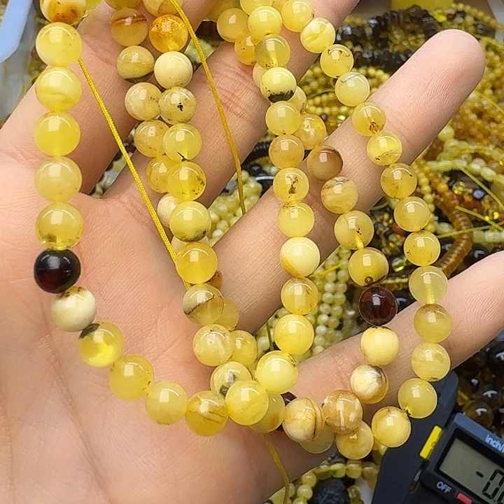 琥珀未镶嵌珠宝奇石