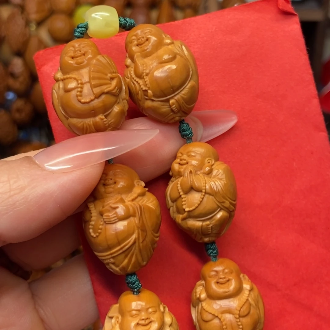 橄榄核手串/手链六合弥勒