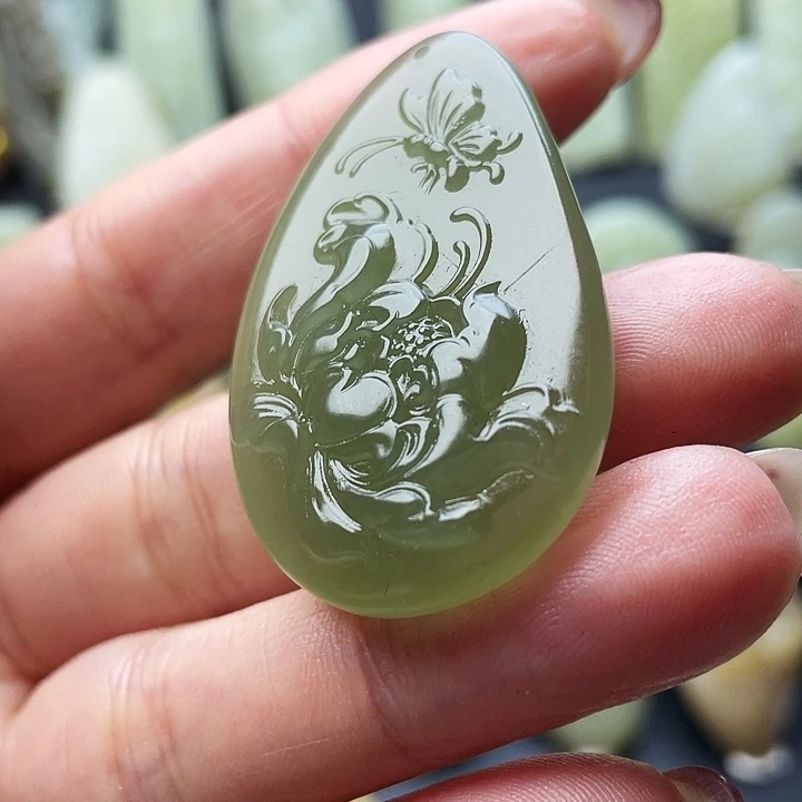 和田玉（糖玉）未镶嵌颈饰