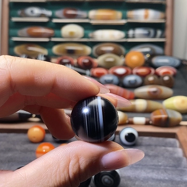 通***）玛瑙/玉髓未镶嵌吊坠(不含链)