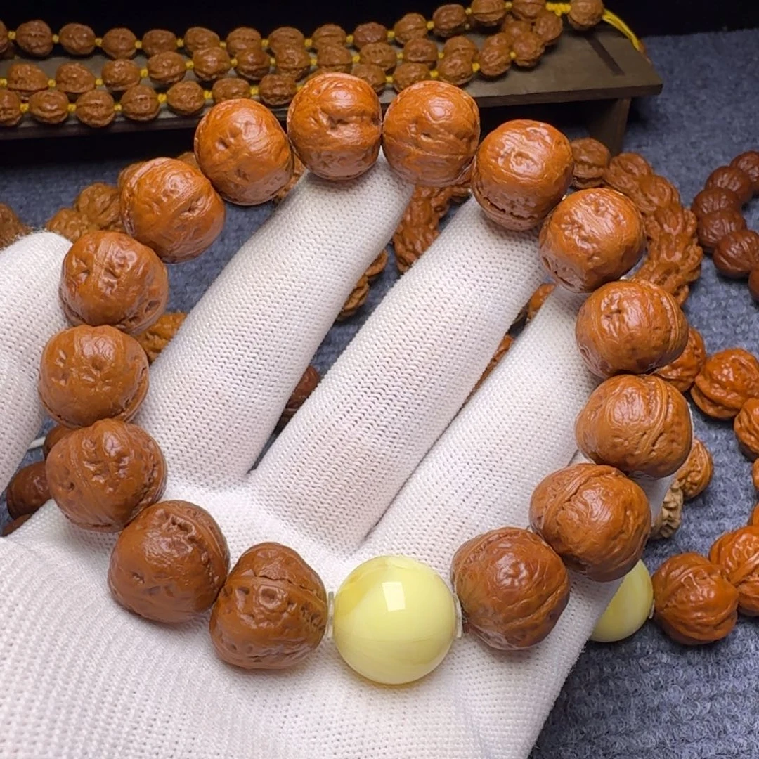 吊坠文玩核桃延庆鬼脸