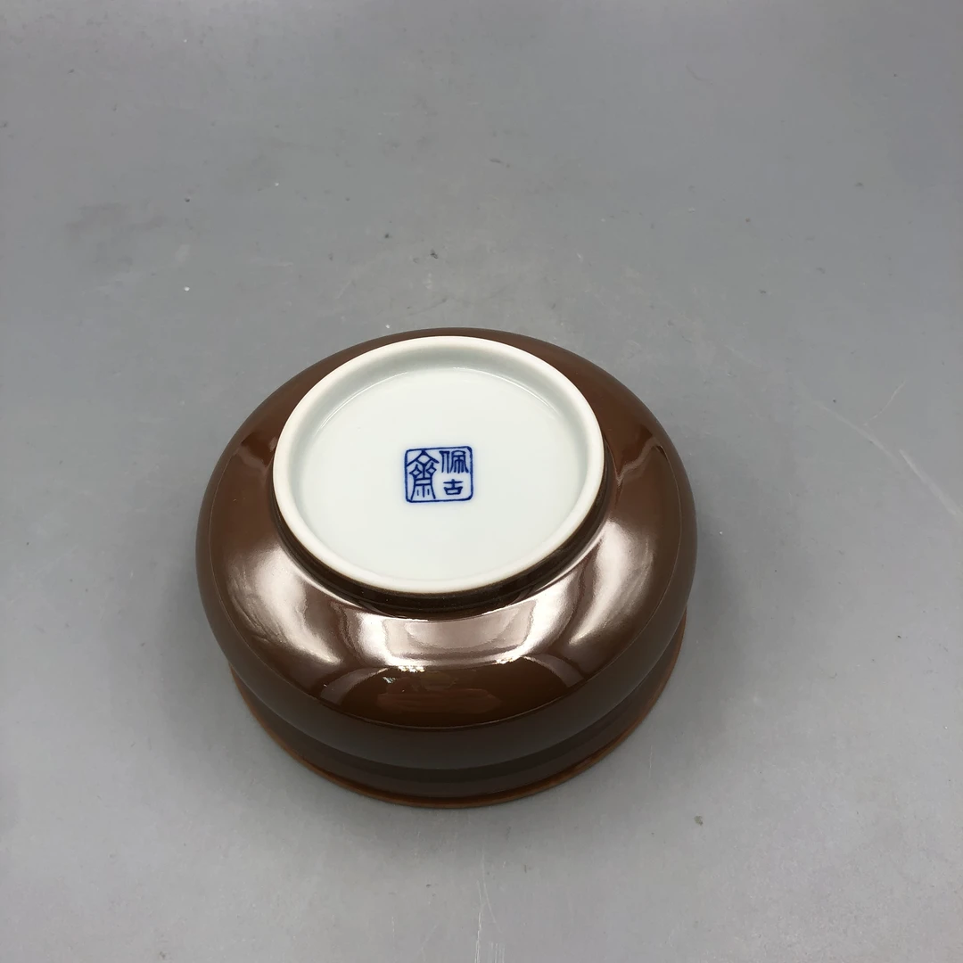 【李国庆专属】良朋福利紫金釉海水鱼炉式杯70cc