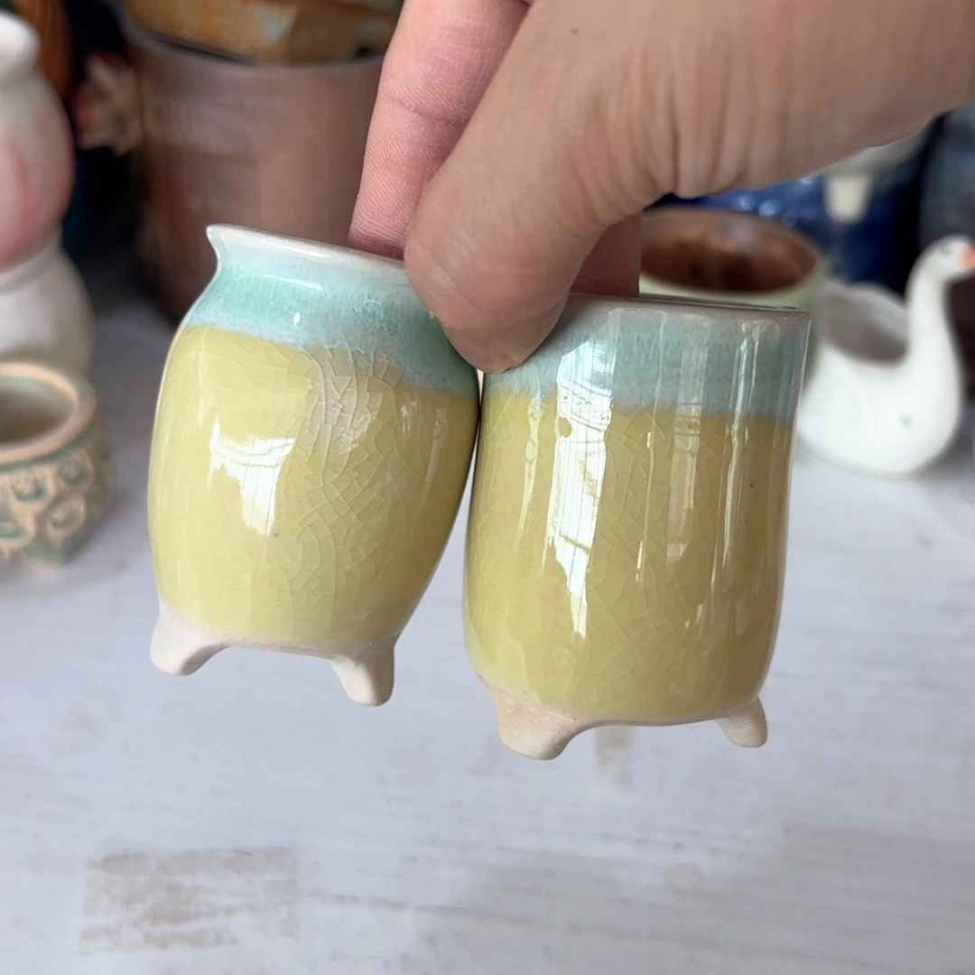 陶瓷多肉小花盆@@1950