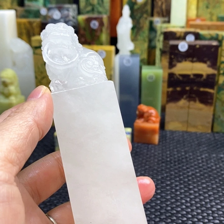 云南石M****g青田石印章石