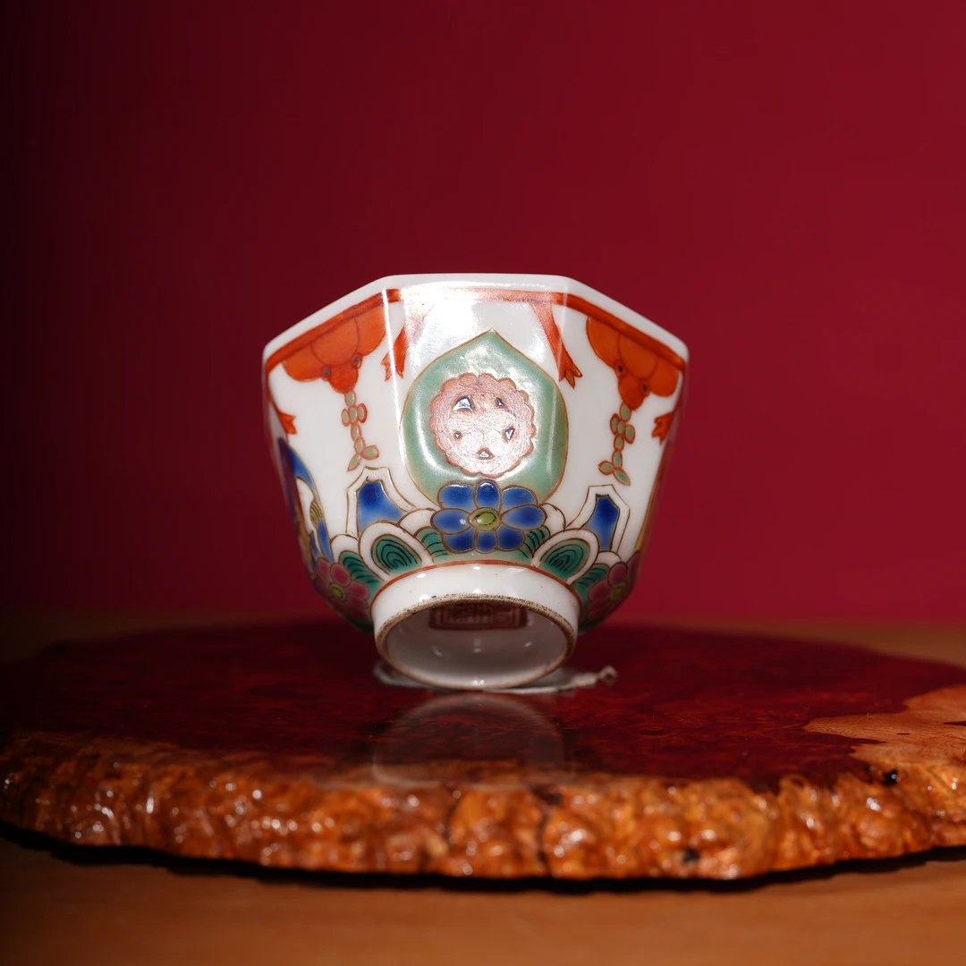 232清同治粉彩八吉祥瓷器收藏 文物商店 明清瓷器  非仿古工艺品