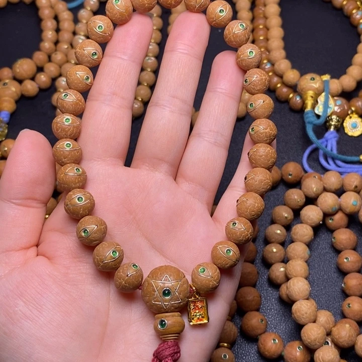 凤眼菩提手串11.5描眼线手持