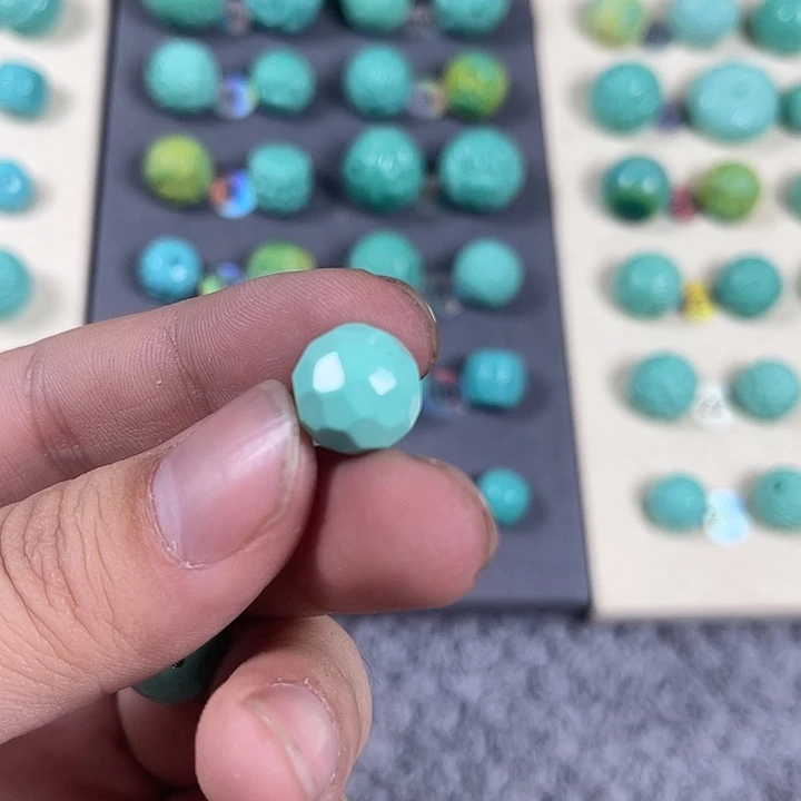 秦古矿口湖北矿卡12散珠配饰 无相