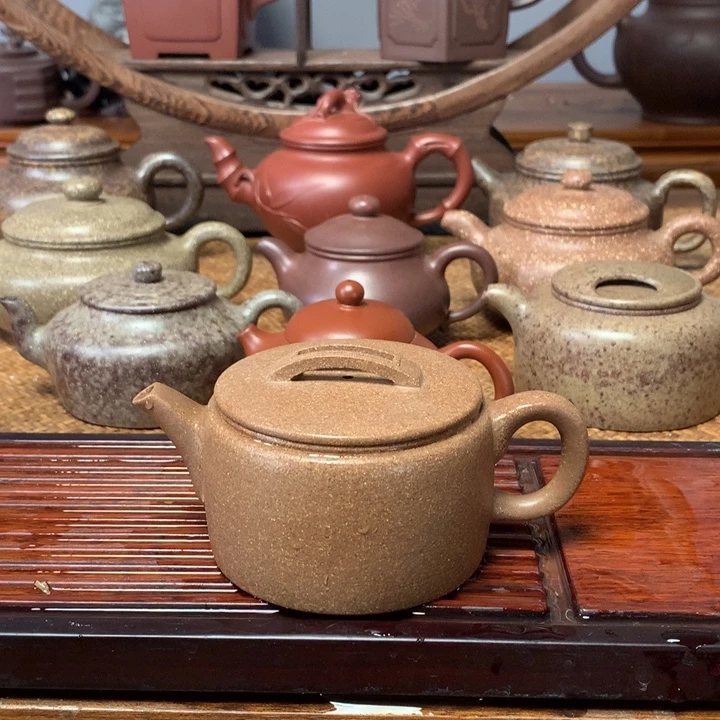 茶壶紫砂全手工汉瓦