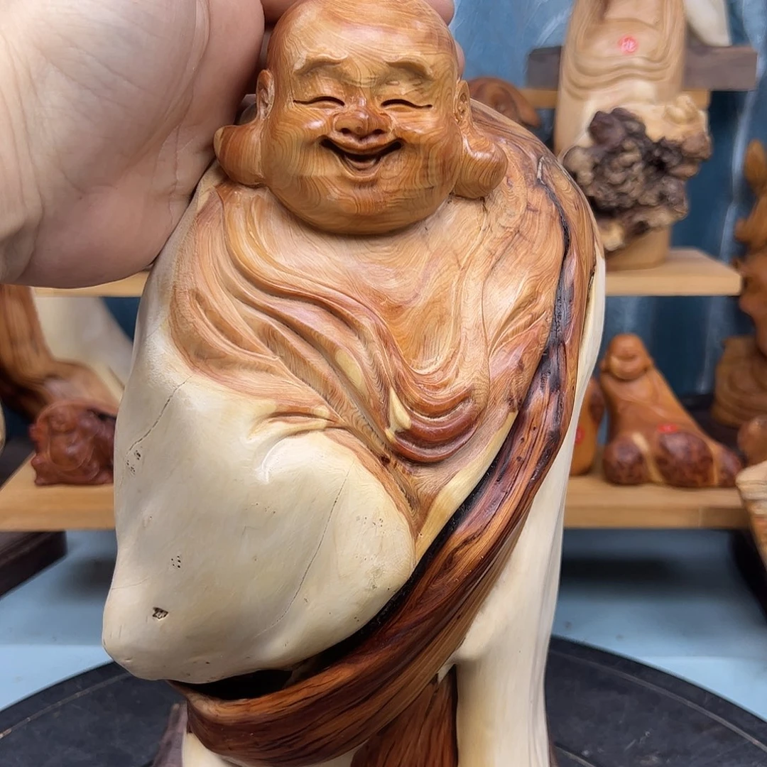 柏木崖柏木摆件手把件