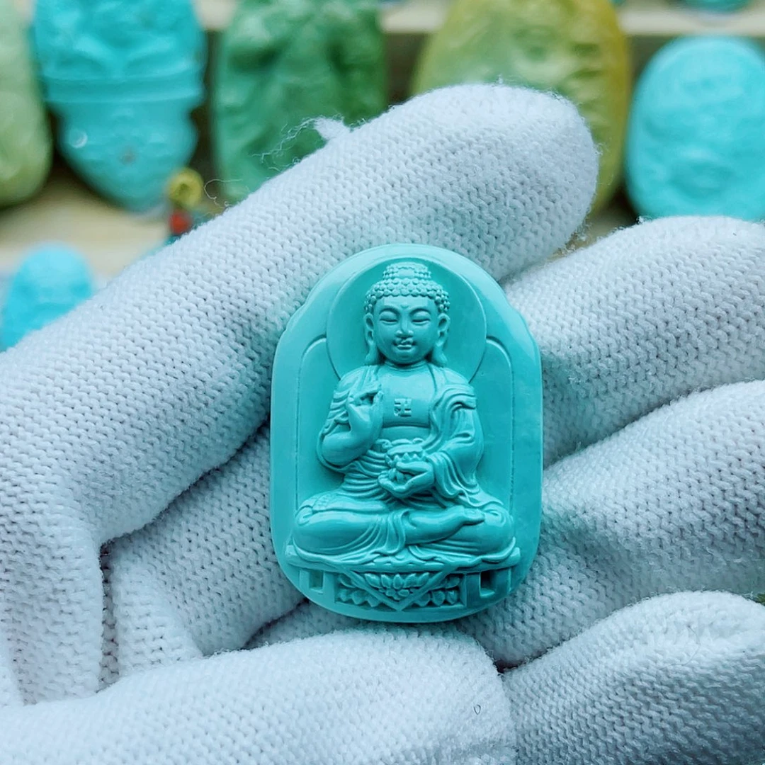 绿松石未镶嵌珠宝奇石