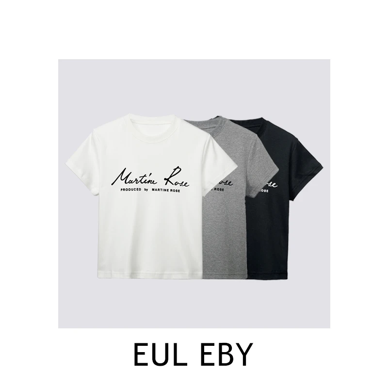 【一比Eby】字母印花休闲短袖T恤251059#