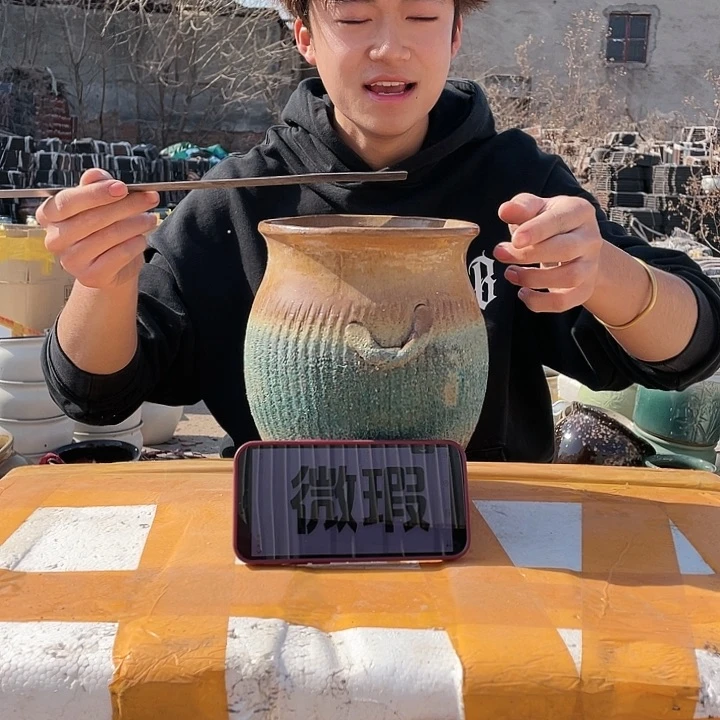 红陶宜兴紫砂花盆