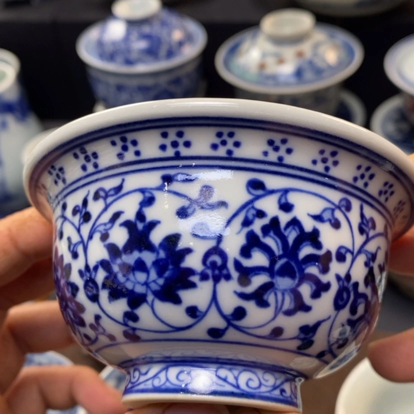 【闪购商品】景德镇青花主人杯