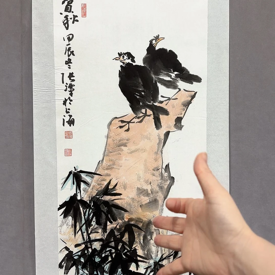国画国画纯手绘作品请放心去藏