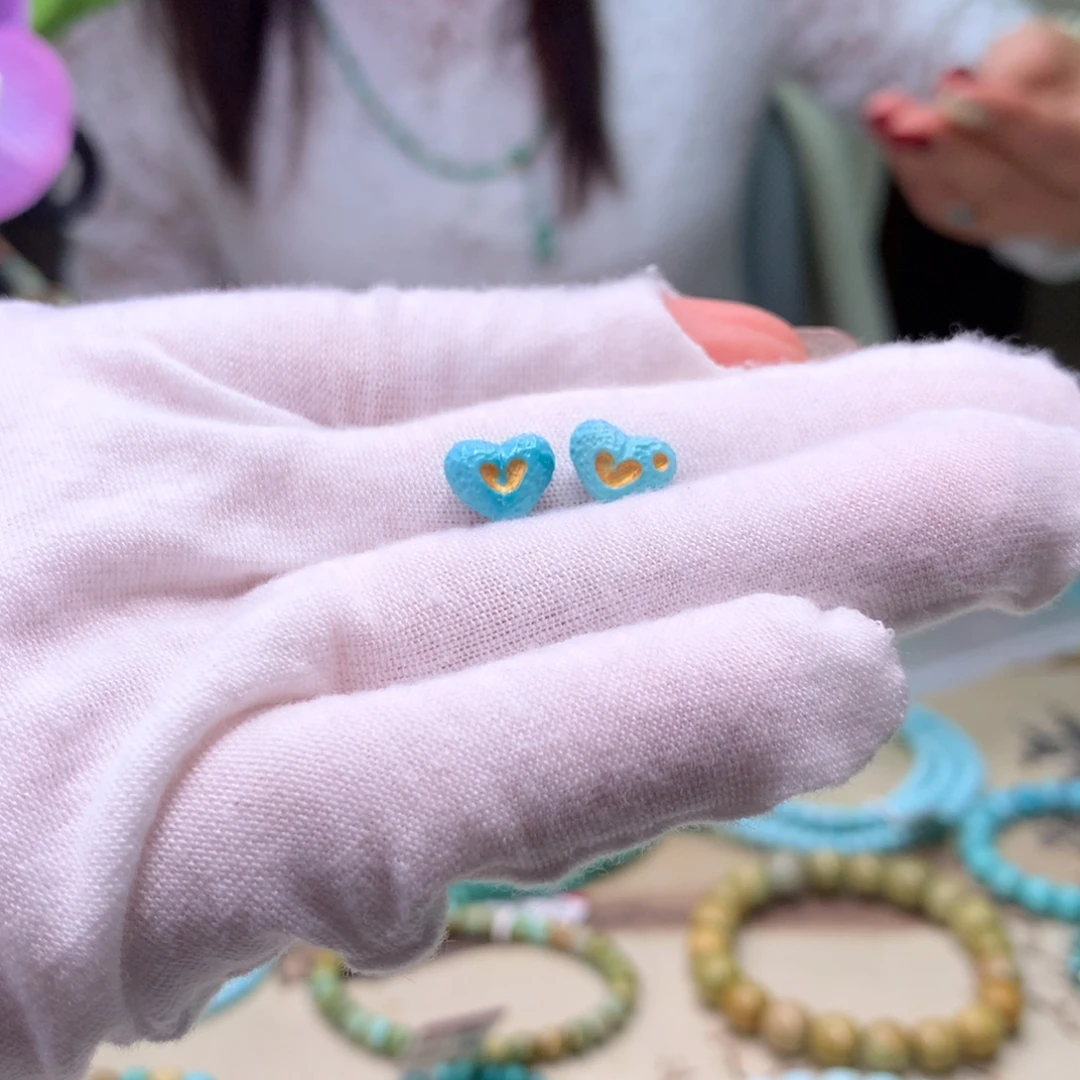 绿松石未镶嵌配饰