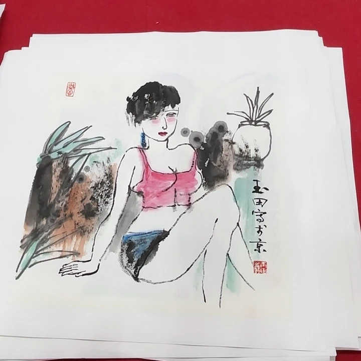 国画花鸟等图案和造型各