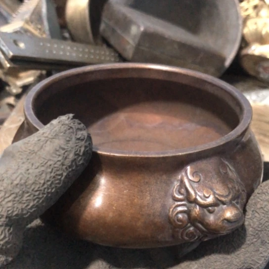 用****1闪电购铜摆件工艺品