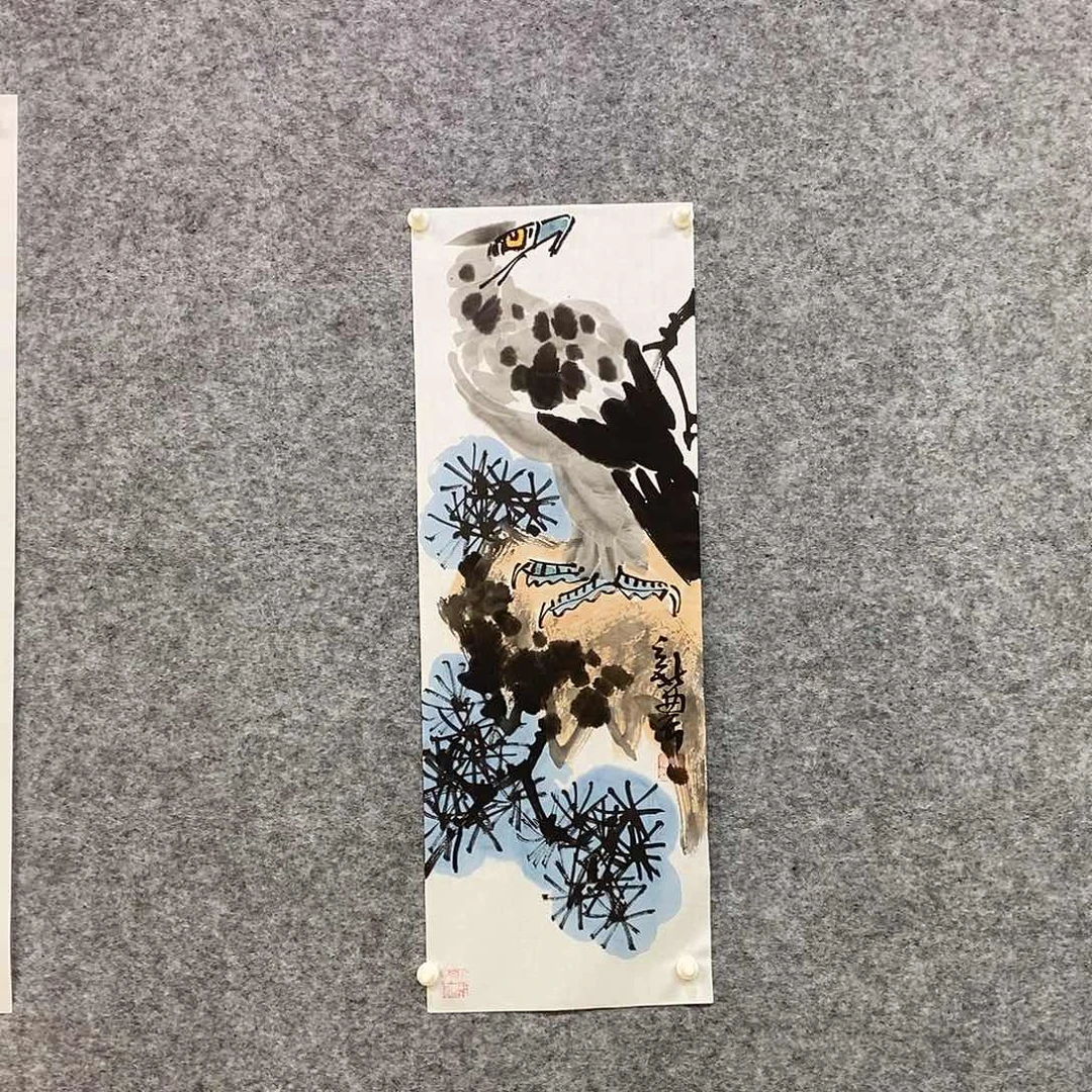 国画缪新农国画作品