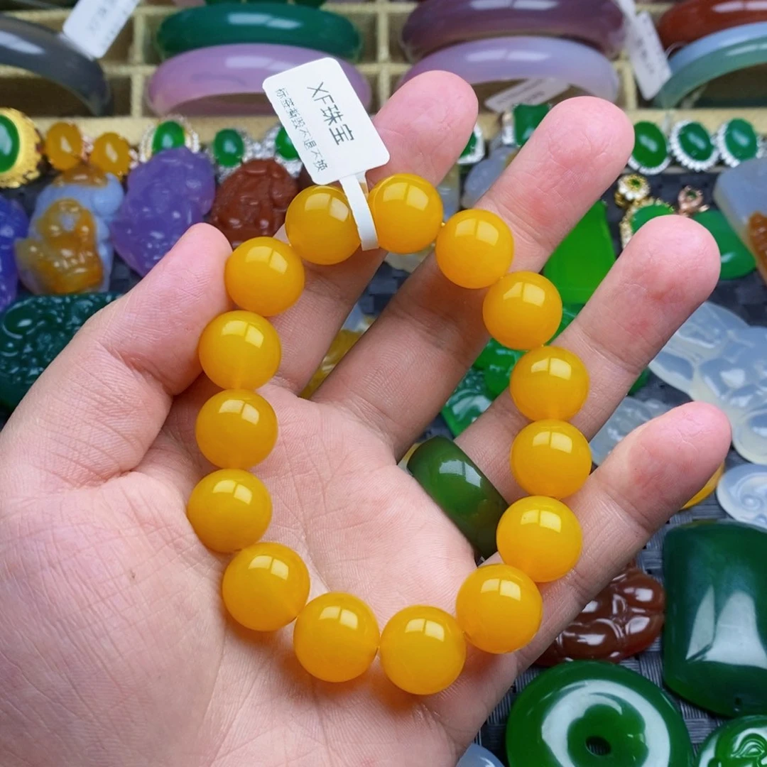 玛瑙/玉髓手串未镶嵌核****坤