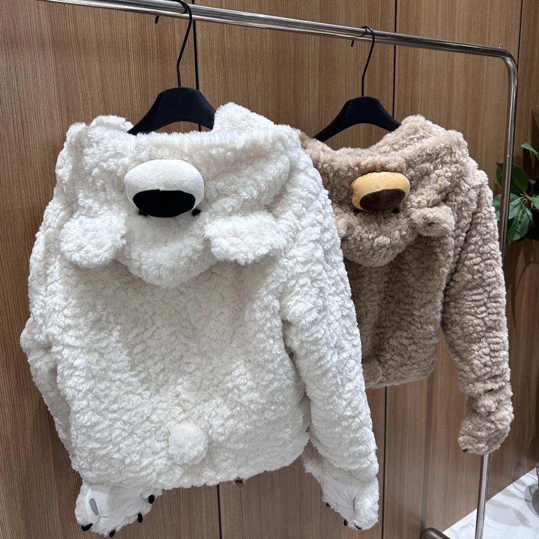 COCO AMAZING（059）男女同款秋冬玩偶面包保暖羽绒服 -4N211YR902