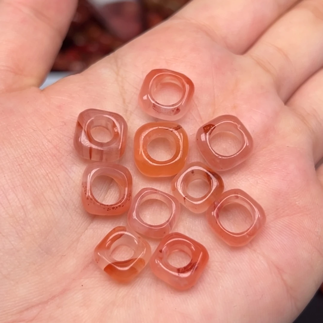 南红玛瑙未镶嵌吊坠(不含链)