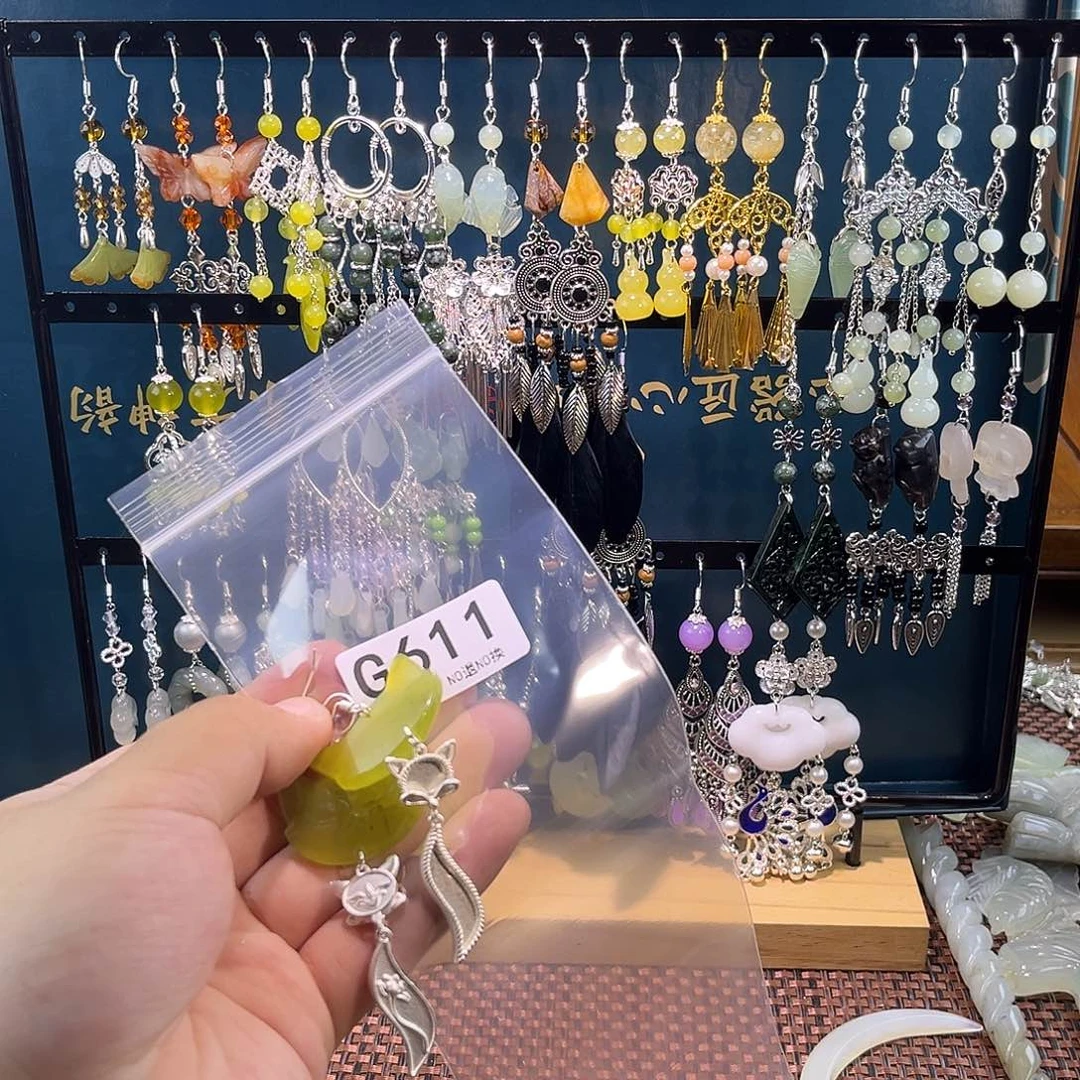 *****蛇纹石玉未镶嵌发饰