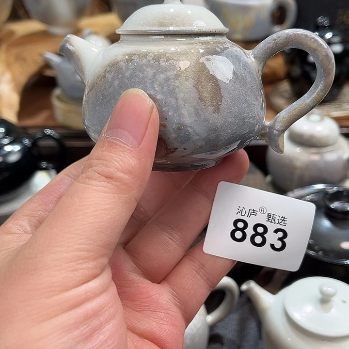 沁庐柴窑古法柴烧全手工茶具