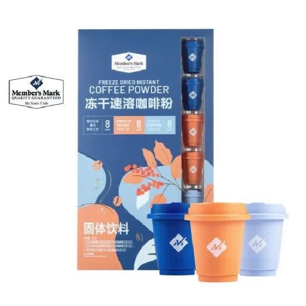 冻干速溶咖啡粉 72g/盒咖啡同城送