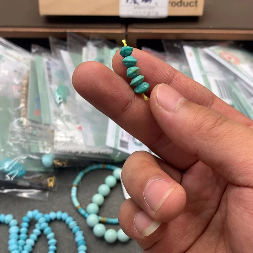 【闪购商品】绿松石未镶嵌颈饰8